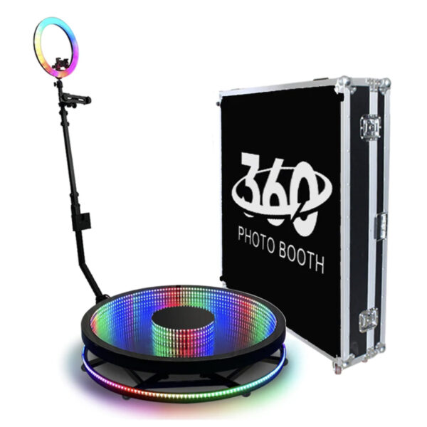 Infinity Glass 360 Photobooth Platform (27-32-39 inch Motorized) - Image 3