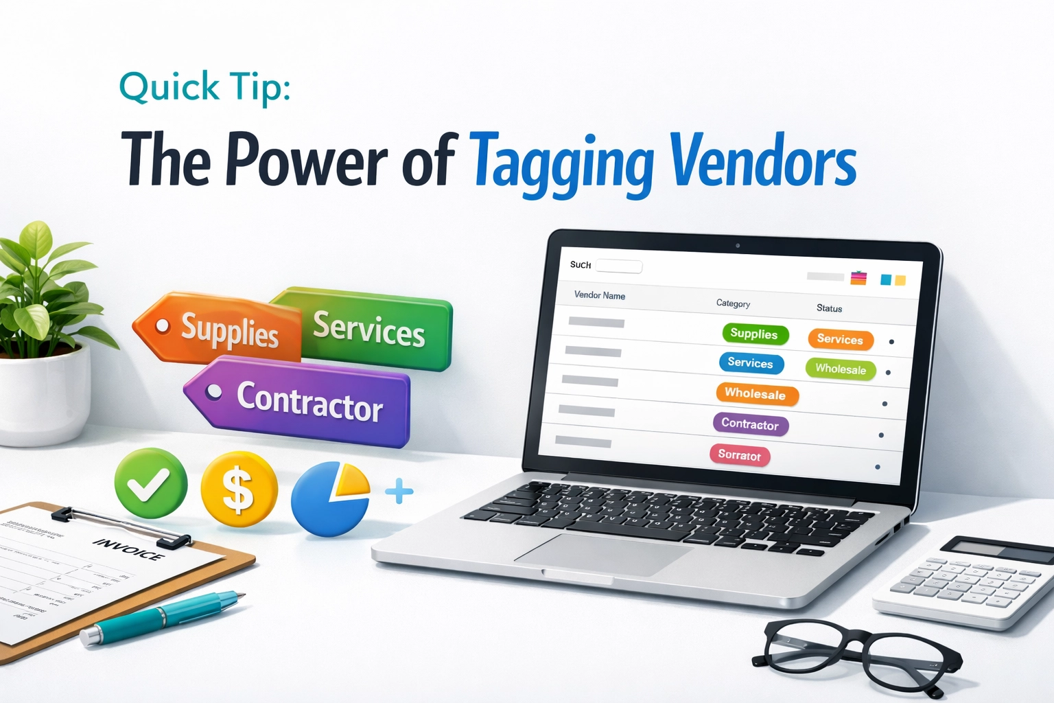 Target Vendor Identification The Power of Tagging Vendors: Free Reach, More Bookings!